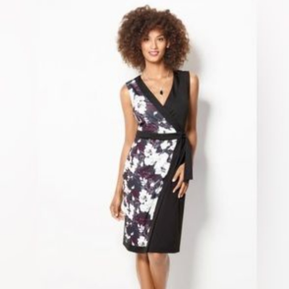 💖🤍Signature Collection Sleeveless Wrap Dress - Size 14 /16💕🩷 - Picture 1 of 4